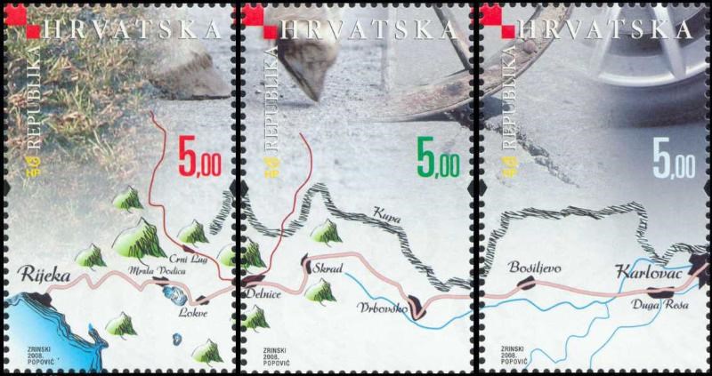 Natjecanje za najbolju stranu marku „Annual Best Foreign Stamp Poll“, Kina, 2009. – 200 godina Lujzinske ceste